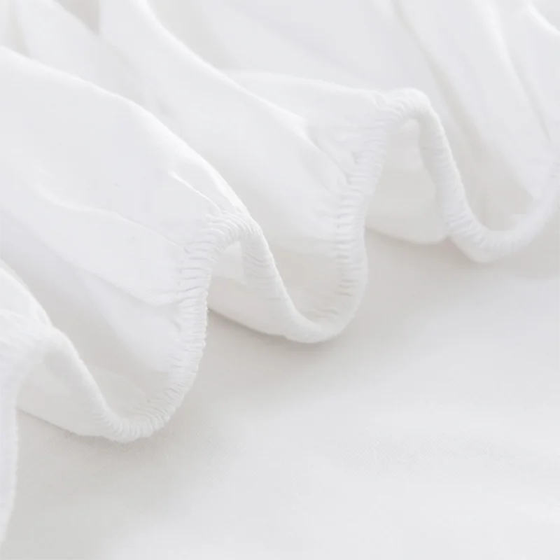 Afralia™ Solid Bed Sheet Set 4 Pcs - All Seasons Full Queen Twin Size Kit