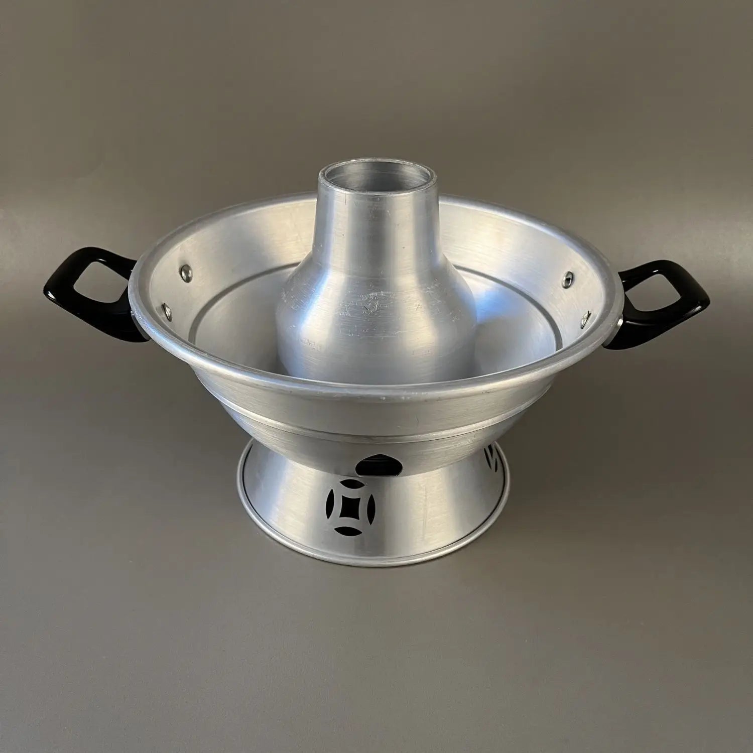 Afralia™ Small Hot Pot for 2-3 People: Aluminum Shabu Cookware