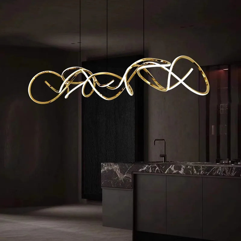 Afralia™ LED Pendant Light Chandeliers for Modern Living and Dining Room Lighting