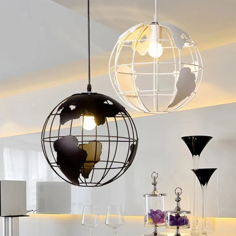 Afralia™ Modern Classic Globe Pendant Light for Kitchen Bar Dining Room Home Decor