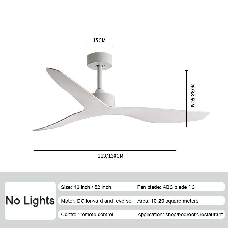 Afralia™ Industrial Wind Ceiling Fans ABS Blades Remote Control Silent Operation