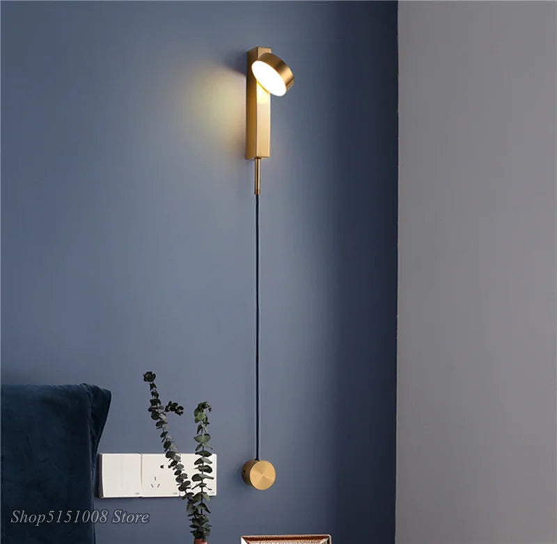 Afralia™ Modern Dimmable Wall Sconce Light for Living Room Bedroom Aisle