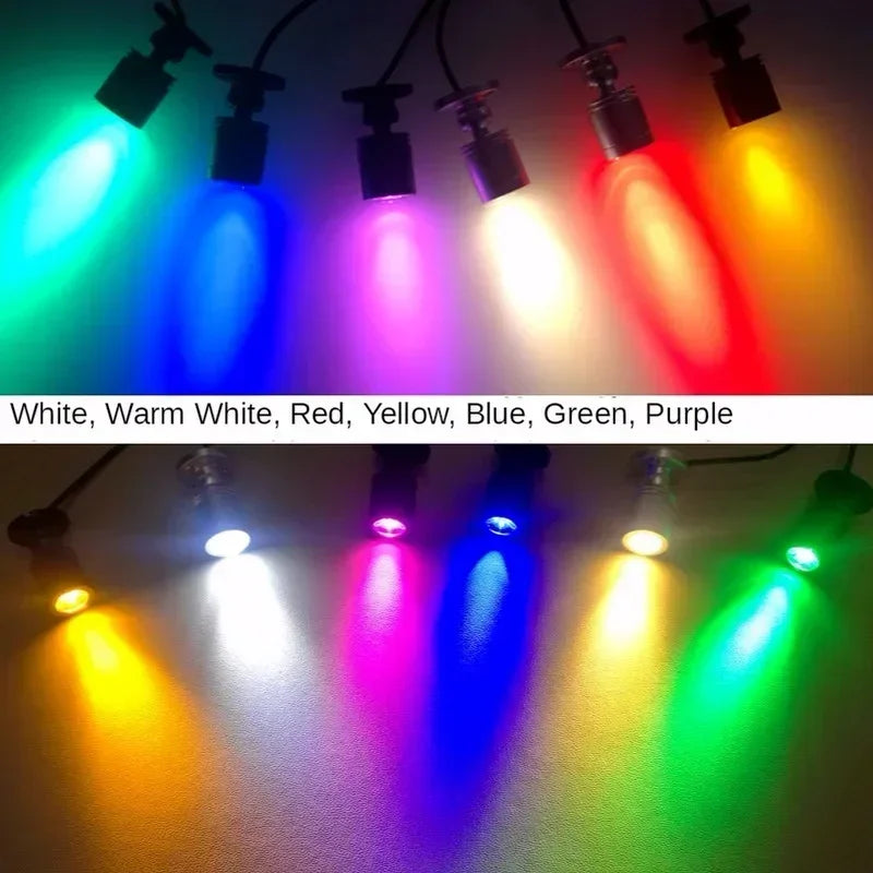 Afralia™ Mini Spotlight: Dimmable USB Focus for Cabinets, Wine Closets, Model Display Case