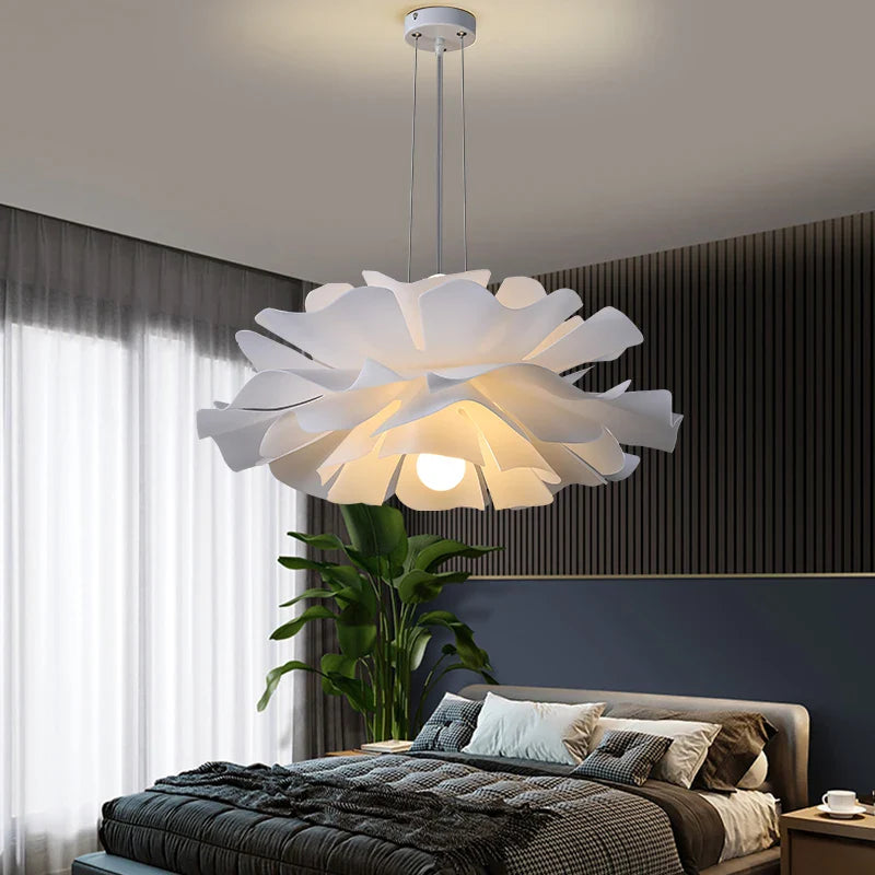 Afralia™ Petals LED Pendant Chandelier: Modern Nordic Design, Warm Indoor/Outdoor Lighting Fixtures