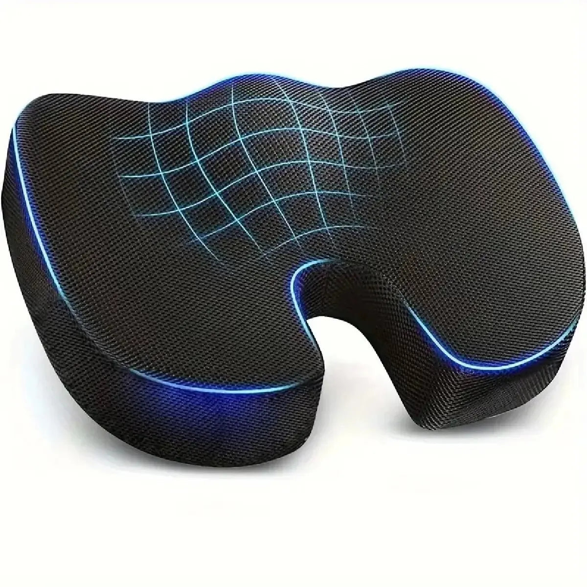 Afralia™ Memory Foam Office Chair Cushion for Hemorrhoids, Ergonomic Design for Comfort and Support