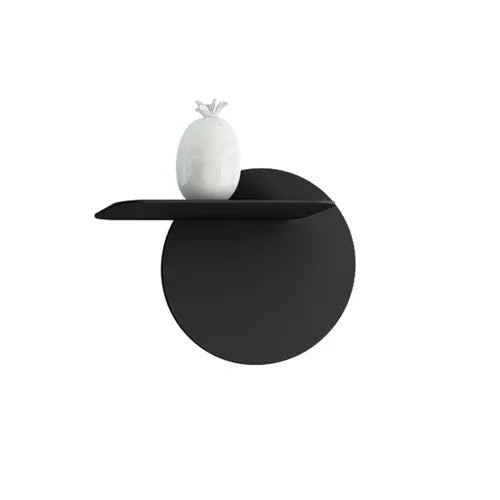 Afralia™ Modern Wrought Iron Storage Wall Rack for European Background Wall Ornaments