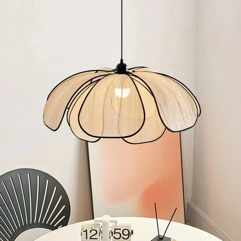 Afralia™ Modern Cloth Pendant Light for Dining Room, Bedroom, Parlor Décor - E27 Bulb Included