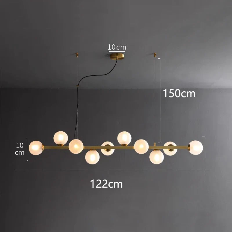 Afralia™ LED Pendant Chandeliers for Modern Living and Dining Room Lighting