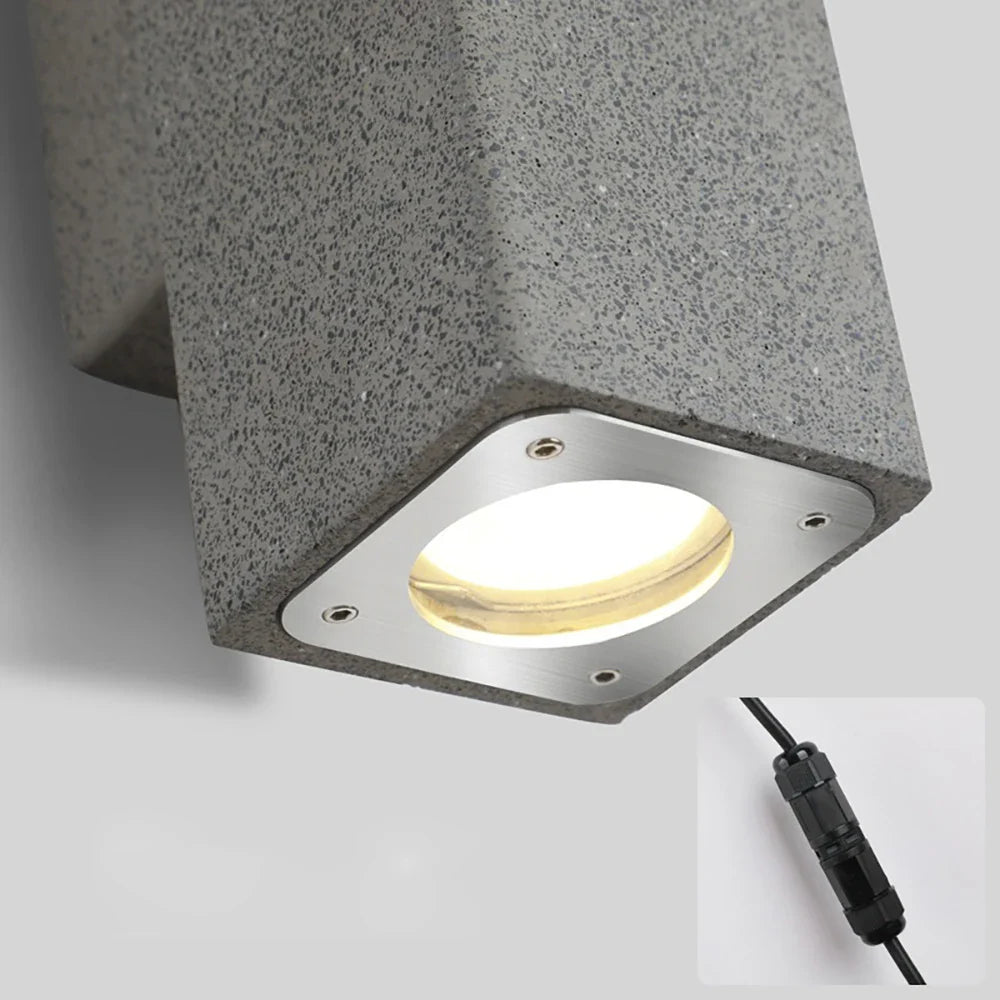 Afralia™ Terrazzo Wall Lamp | Double Side Up/Down Outdoor Light - IP65 Waterproof