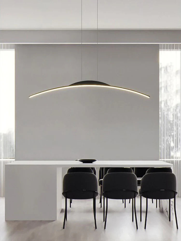 Afralia™ Minimalist Pendant Chandelier for Dining Kitchen Office LED Hanging Light