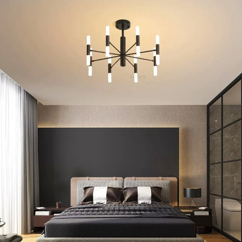 Afralia™ Modern LED Pendant Chandelier for Dining Room Ceiling Lighting