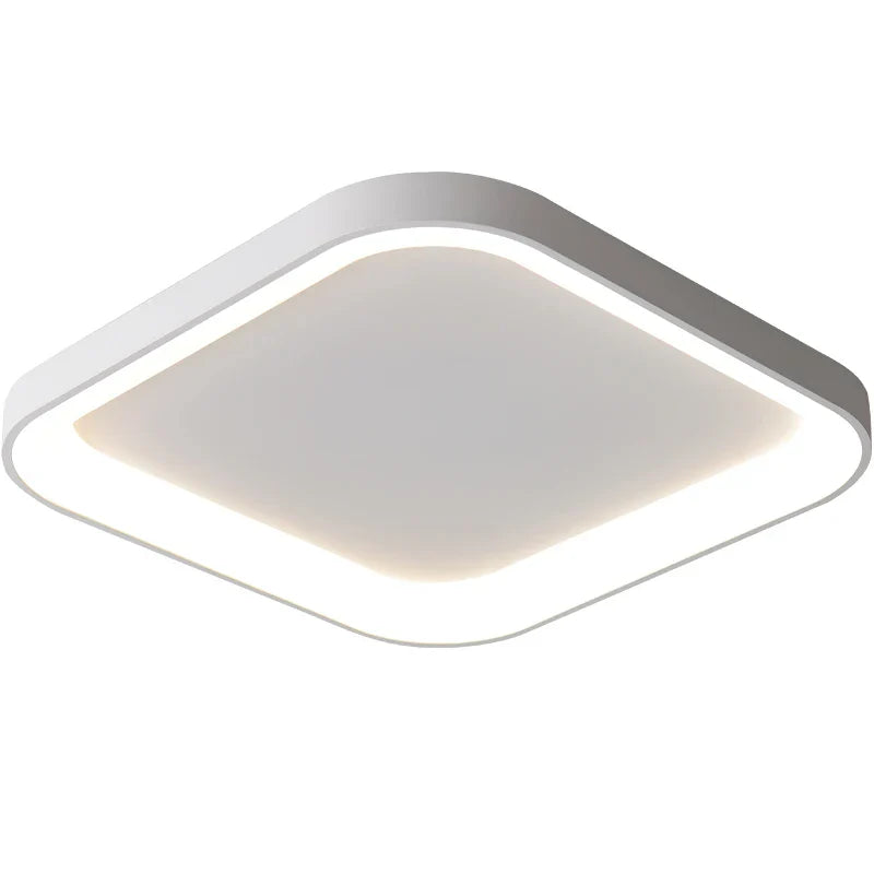 Afralia™ Square LED Ceiling Lights Modern Nordic Bedroom Lamp Loft Decor