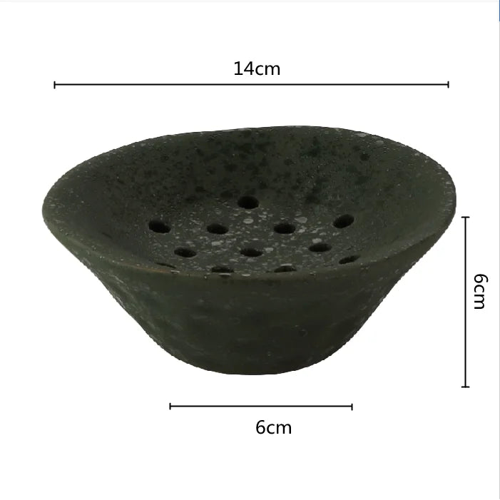 Afralia™ Lotus Root Clay Bowl Flower Vase Terrarium Home Decor