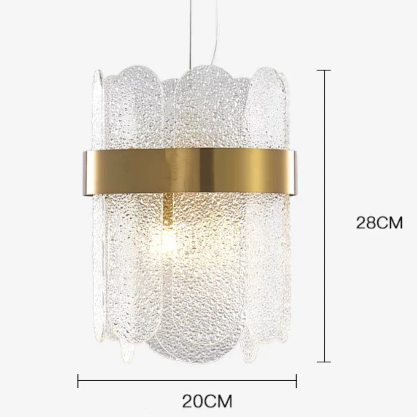 Afralia™ Gray Glass Wall Lamp - Modern Living Room Decor Sconce Light