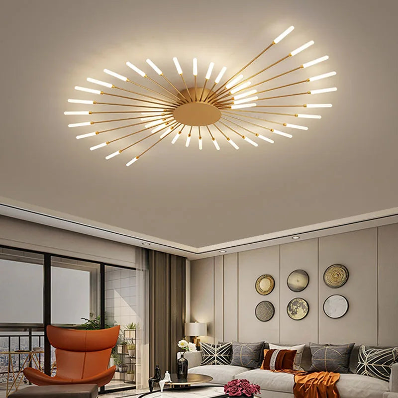 Afralia™ Acrylic LED Ceiling Lights for Bedroom Hall Living Kids Room Lamps