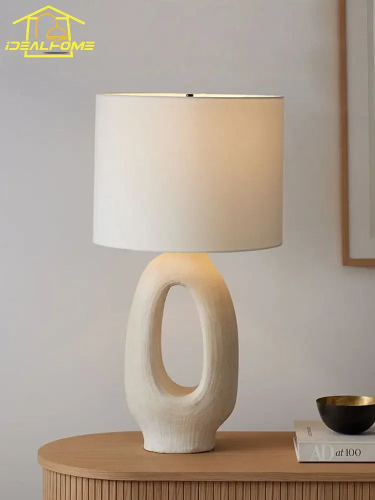 Afralia™ Modern Resin LED Table Lamp for Living Room, Bedroom, Coffee Tables