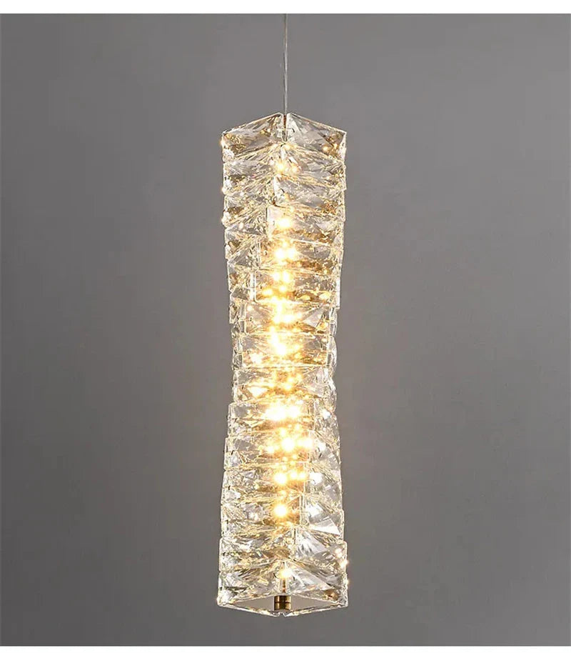 Afralia™ Modern Gold Crystal Wall Sconce LED Lamp for Living Room, Bedroom, TV Background