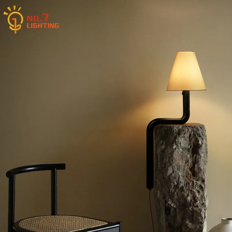 Afralia™ Elegant Solid Wood LED Table Lamp for Study and Bedside Lighting