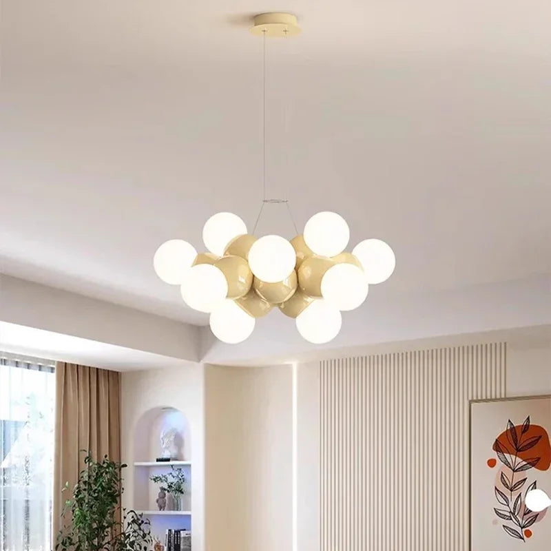 Afralia™ Elegant Chandelier Dining Room Pendant Light Fixture Ceiling Lamps