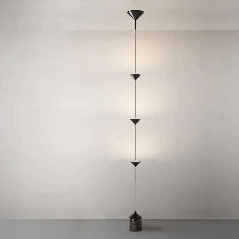 Afralia™ Nordic Marble Floor Lamp Adjustable Metal LED Light