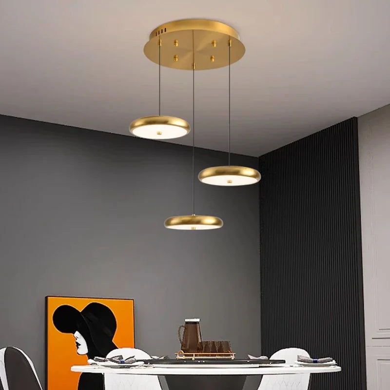 Afralia™ Modern Pendant Light Chandelier for Indoor Dining Room Decor