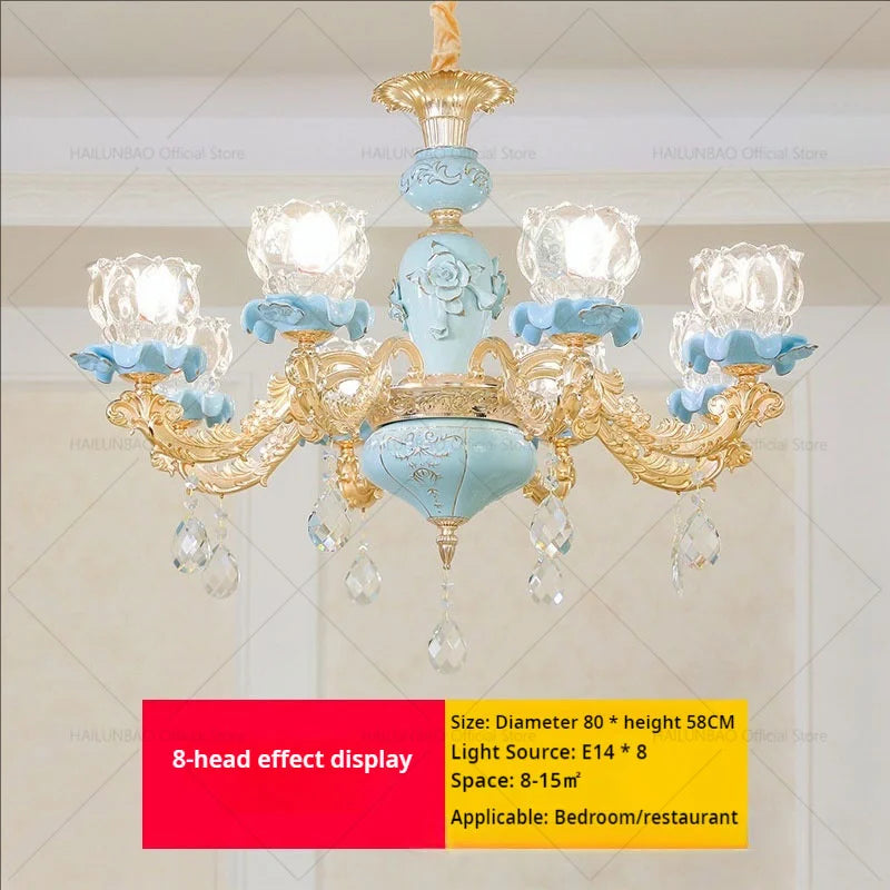 Afralia™ Modern Crystal Chandelier for Living Room Dining French Luxury Bedroom