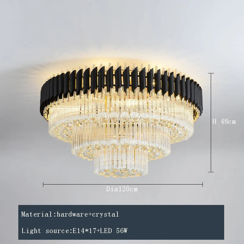 Afralia™ Luxury Nordic LED Rectangular Ceiling Light for Living Room