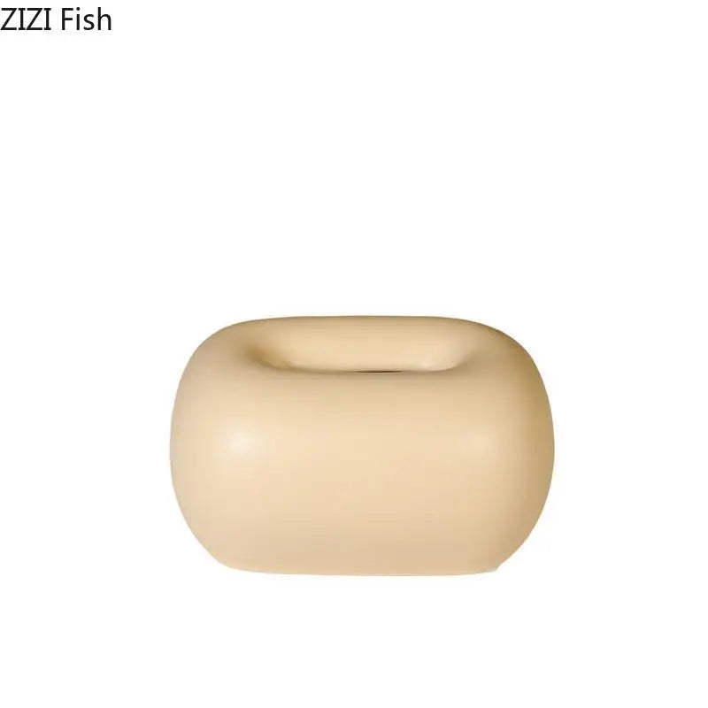 Afralia™ Ceramic Tissue Box: Elegant Desk Decor & Coffee Table Accent