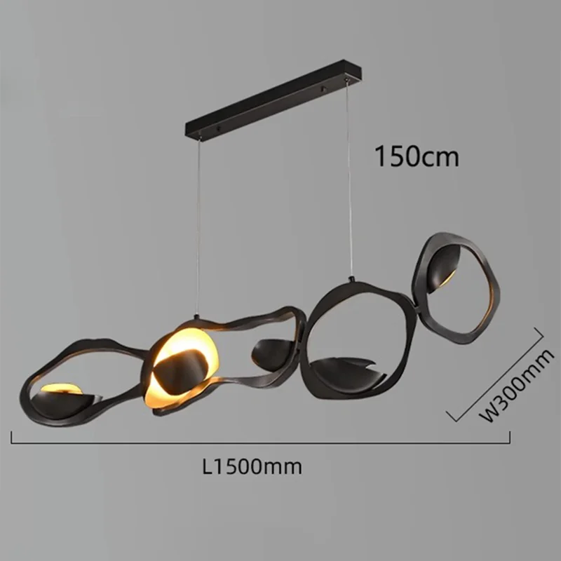 Afralia™ Modern LED Pendant Chandeliers for Living Room and Dining Room Lighting