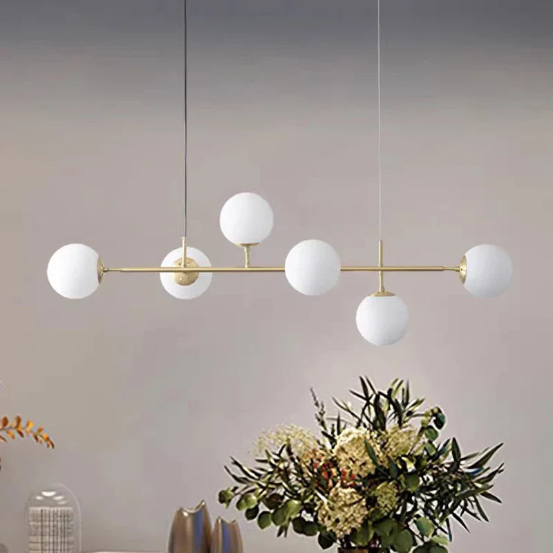 Afralia™ Modern Pendant Ceiling Light LED Chandelier Indoor Decorative Dining Room Lighting