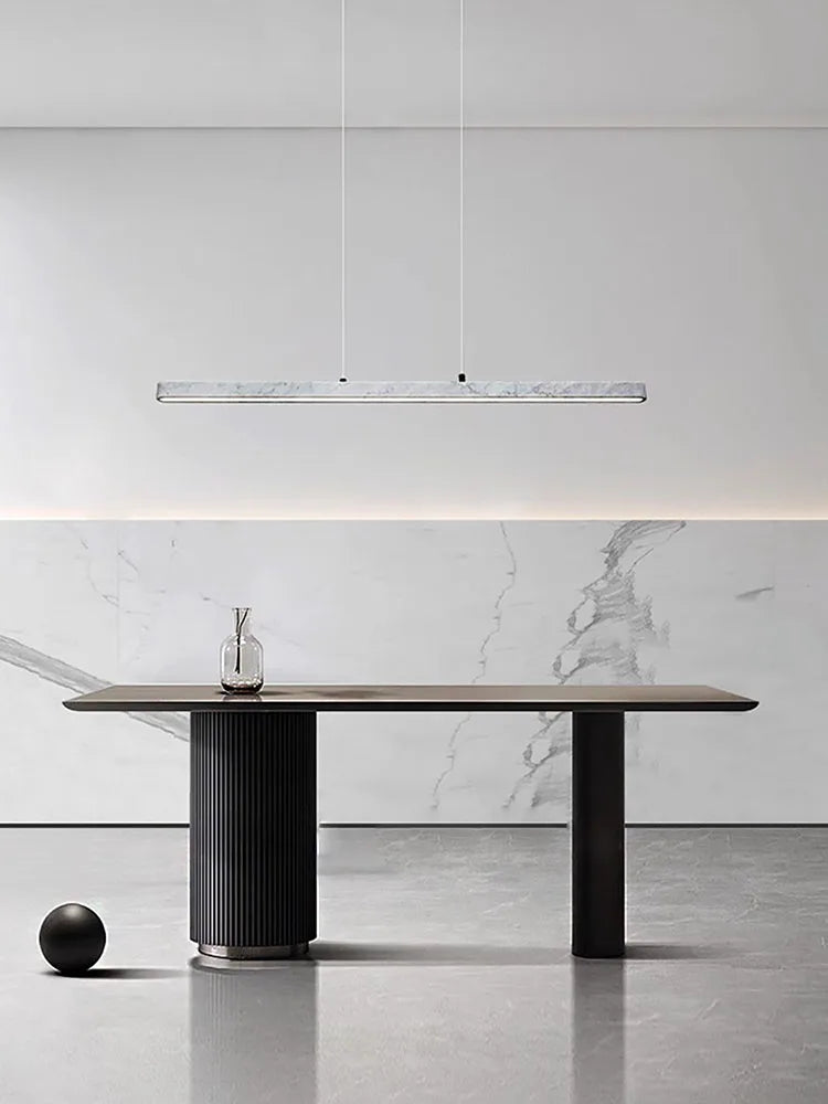 Afralia™ Marble Series Dimmable LED Chandelier for Dining Room