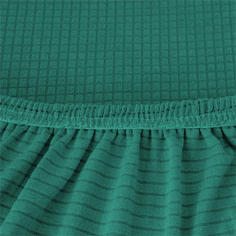 Afralia™ Jacquard Elastic Seat Cover Slipcover for Dining Room and Office Chairs