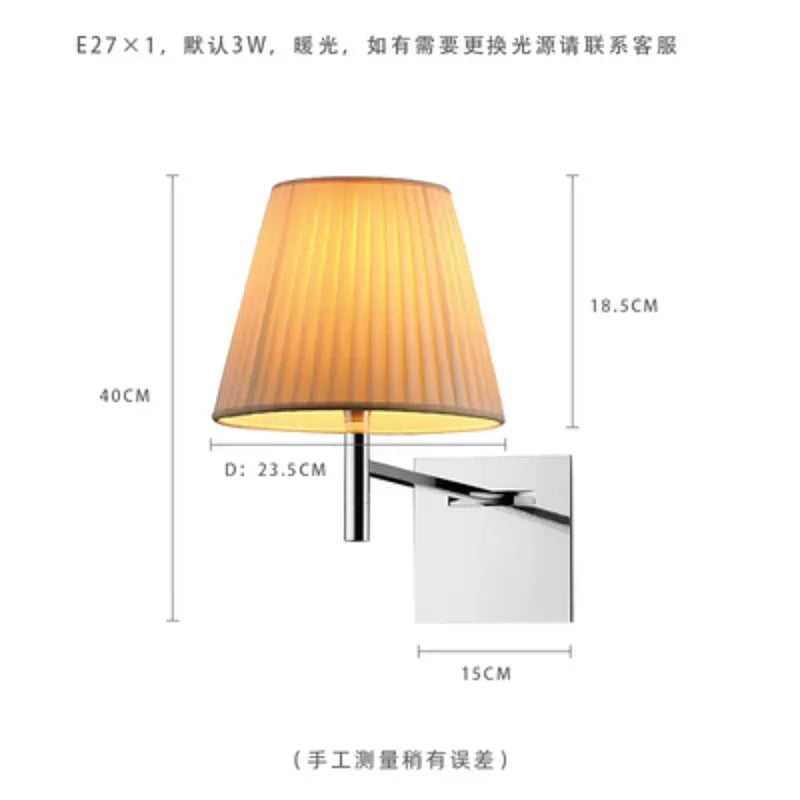 Afralia™ Rotary LED Wall Lamp Sconce Light for Bedroom & Living Room