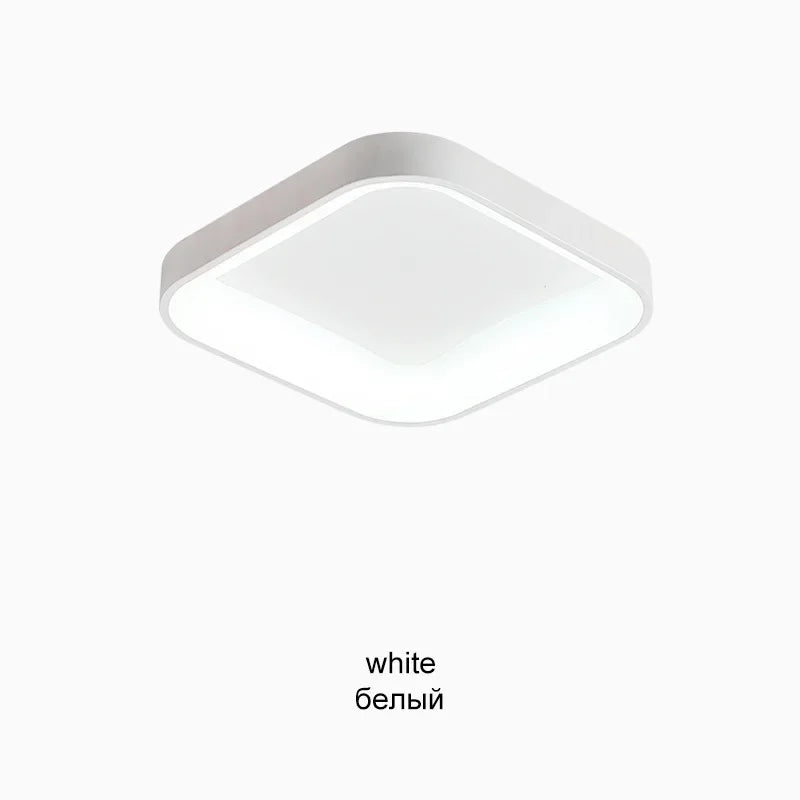 Afralia™ Nordic LED Ceiling Lights Dimmable for Home Decor Luminaires