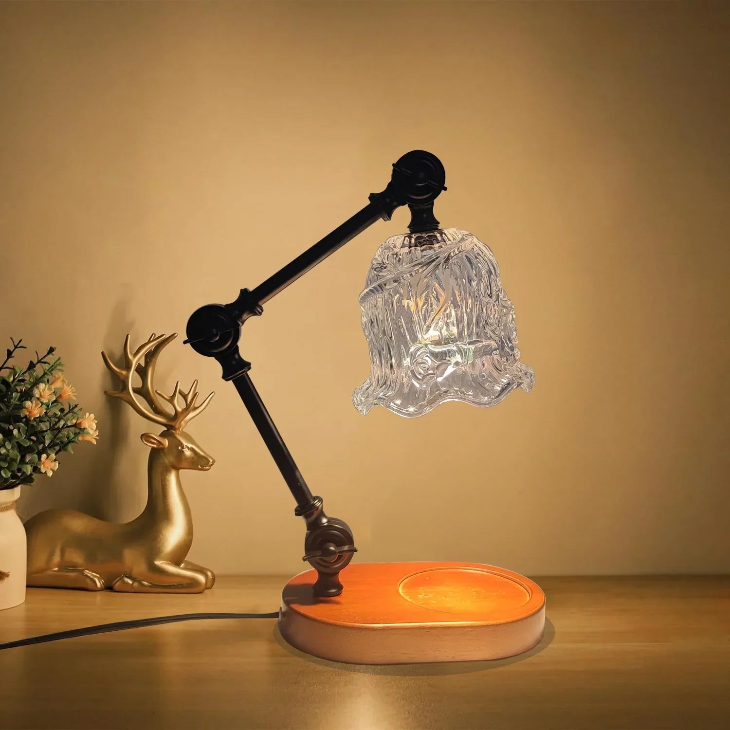 Afralia™ Aromatherapy Wax Melting Lamp: Multi-functional Atmosphere Candle Lamp