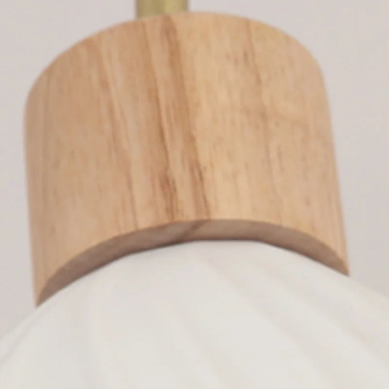 Afralia™ Nordic LED Wall Sconce Wood Base Modern Vanity Light