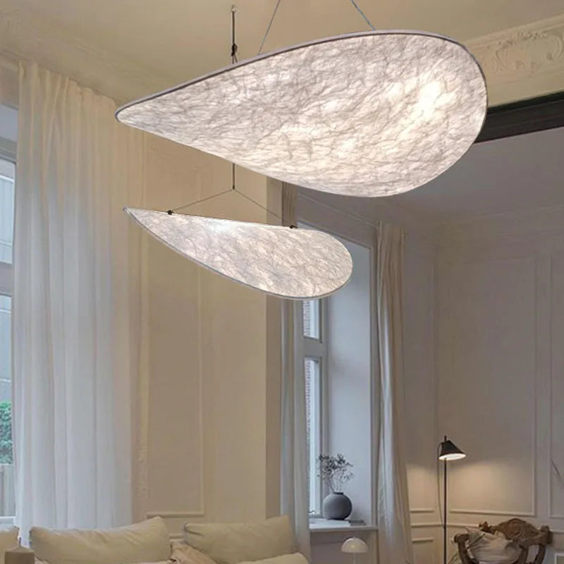 Afralia™ Paper Pendant Chandelier for Dining Living Room Bedroom