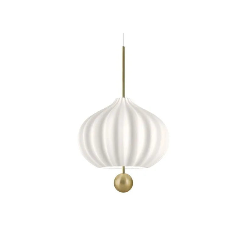 Afralia™ White Glass Pendant Lamp, Adjustable Wire, Gold Metal, Modern Hanging Light Fixtures