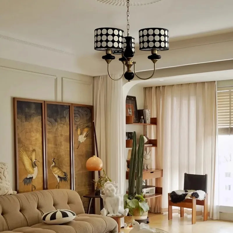 Afralia™ Modern Wrought Iron Chandeliers for Dining Living Room Hotel Indoor Lighting