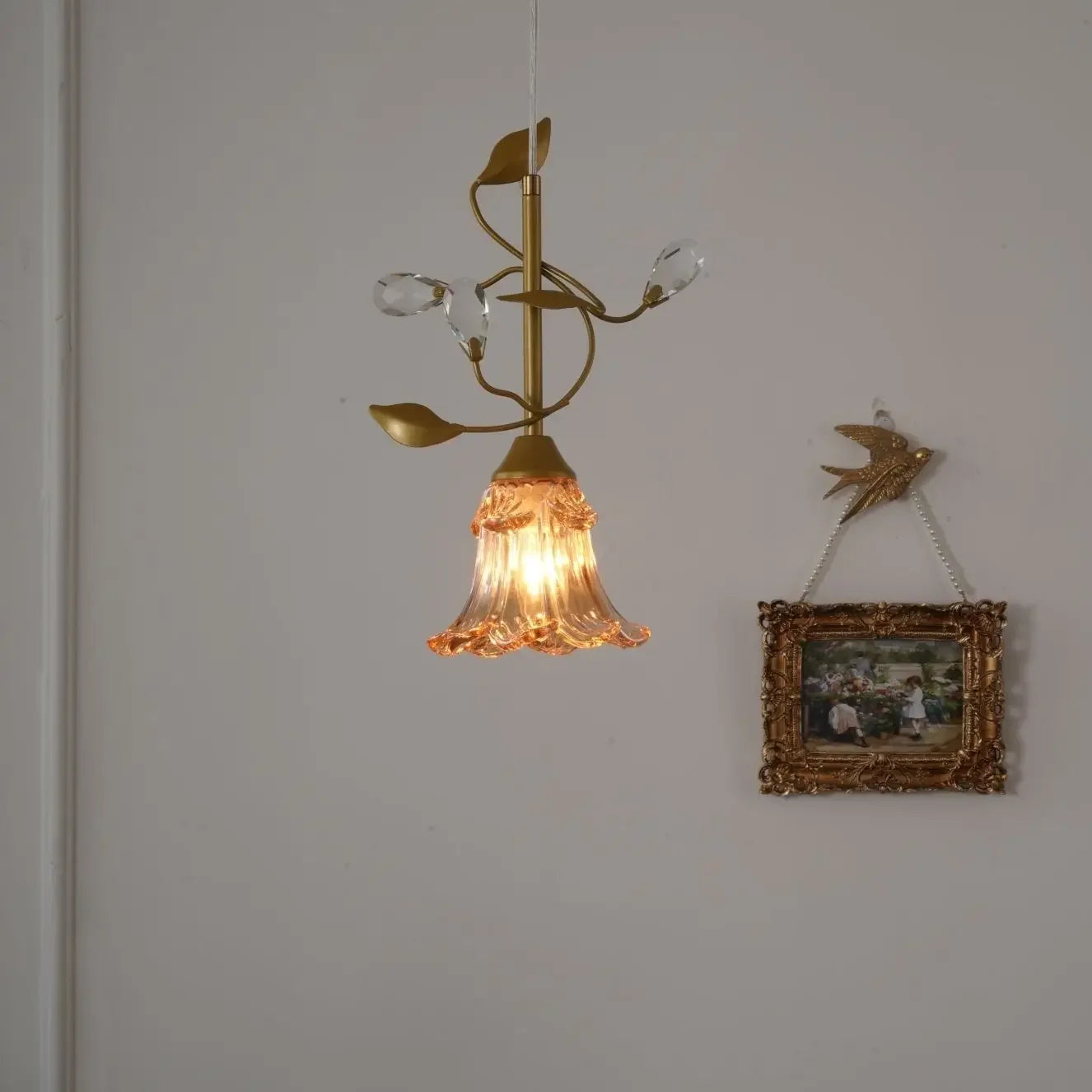 Afralia™ Luxure Crystal LED Chandelier for Modern Living Room and Bedroom