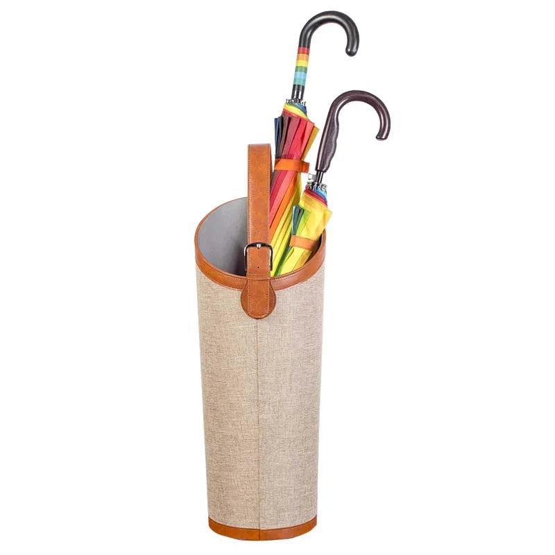 Afralia™ Umbrella Holder Organizer Stand for Home - Floor Rack Storage Bucket