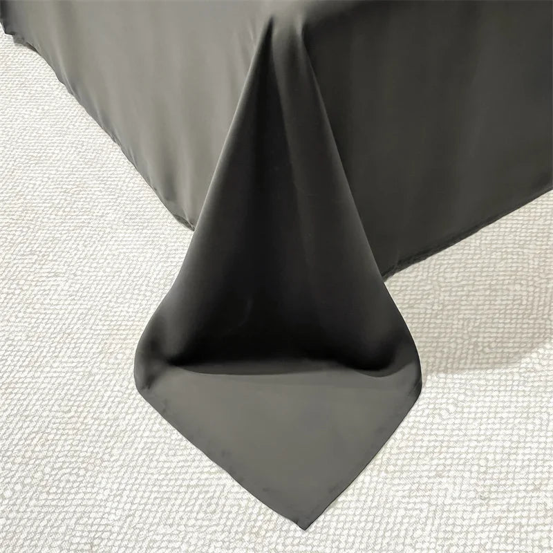 Afralia™ Ice Silk Embroidered Quilt Set: Luxury European Style, Cooling Comforter