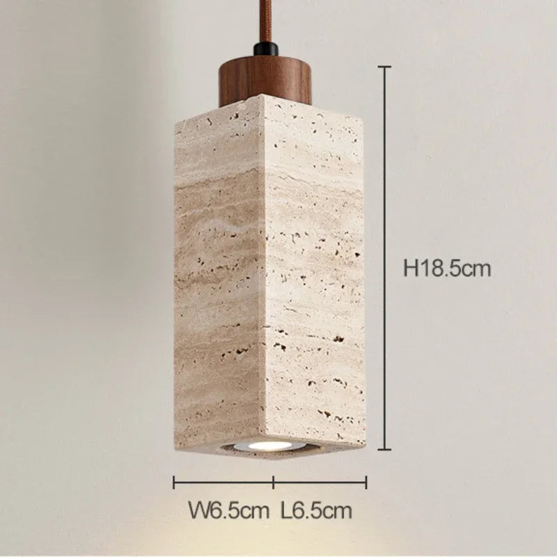 Afralia™ Terrazzo Pendant Lights: French Retro Handmade Design for Bedroom, Dining, Kitchen Island