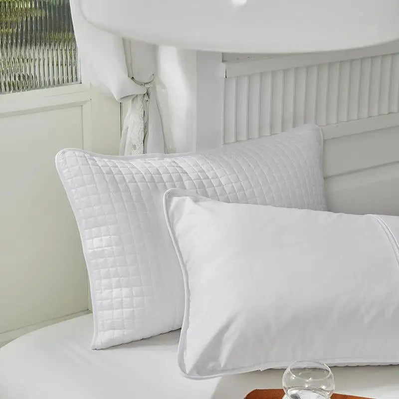 Afralia™ Cotton Pillowcase Shield for Sweat Protection and Breathable Comfort