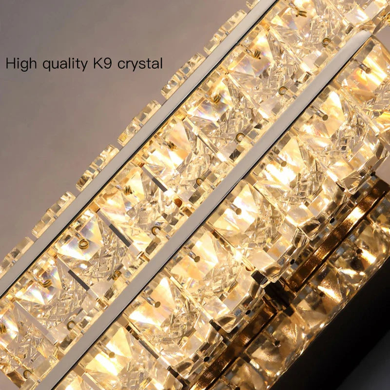 Afralia™ Crystal Wall Lamp: Elegant Lighting for Home, Hotel, or Office Decor