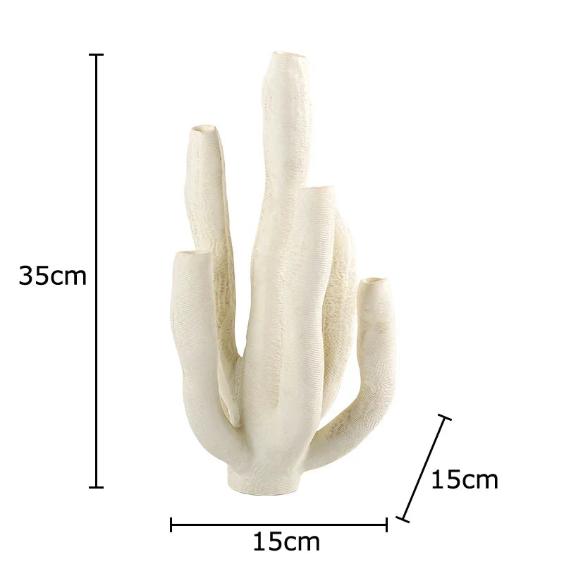 Afralia™ Coral Landscape Sculpture - Modern Desk Ornament for Room Aesthetics