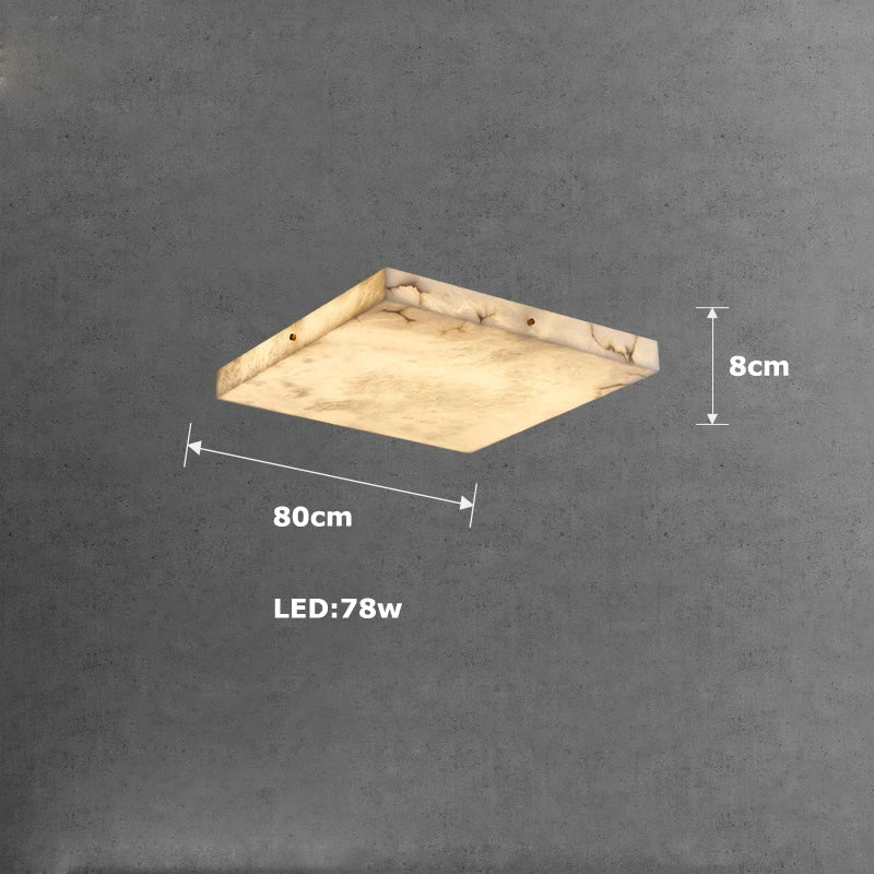 Afralia™ Spanish Marble Ceiling Light for Luxe Living Room Décor.