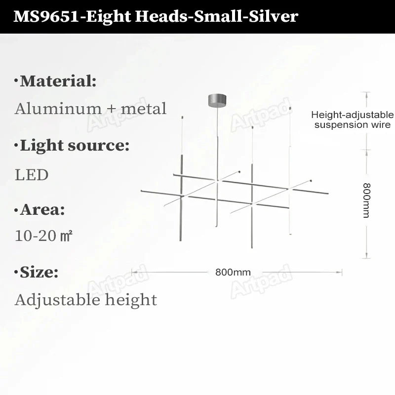 Afralia™ Post-Modern Gold LED Chandelier, Elegant Lighting for Living Room, Kitchen, Bar