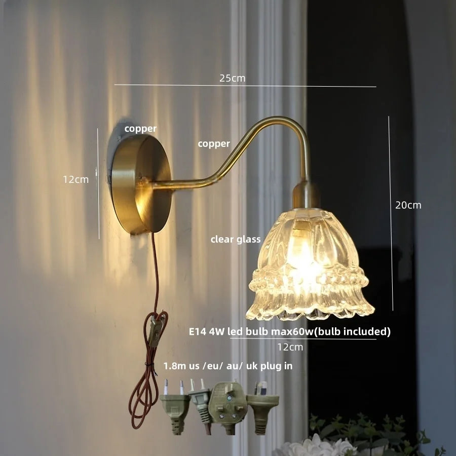 Afralia™ Pink Jellyfish LED Wall Lamp: Modern Nordic Design with Pull Chain Switch