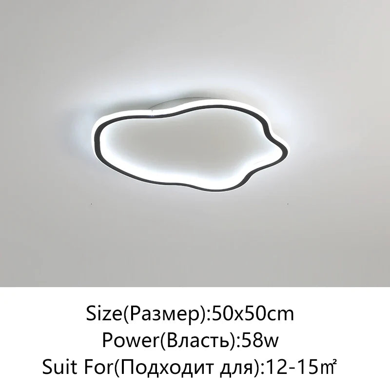Afralia™ LED Ceiling Light: Minimalist Home Lighting Fixture for Living Room, Bedroom, Kitchen